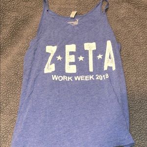 Zeta work week tank top